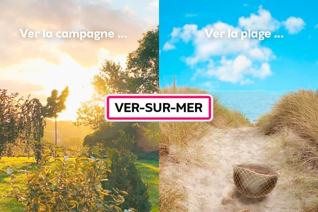 Gite Historique En Normandie Plages Du Debarquement Ver-sur-Mer Buitenkant foto